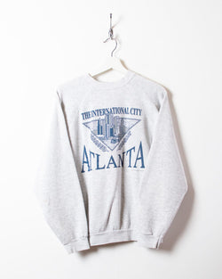 Vintage 90s Atlanta Georgia Sweatshirt Atlanta Crewneck 