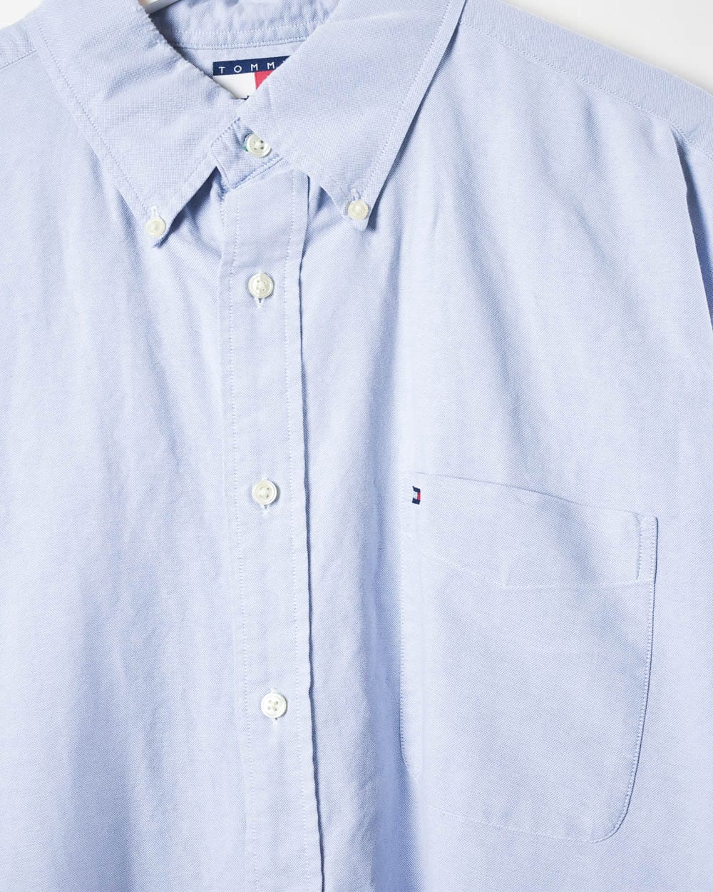 Tommy Hilfiger Short Sleeved Shirt - X-Large - Domno Vintage 