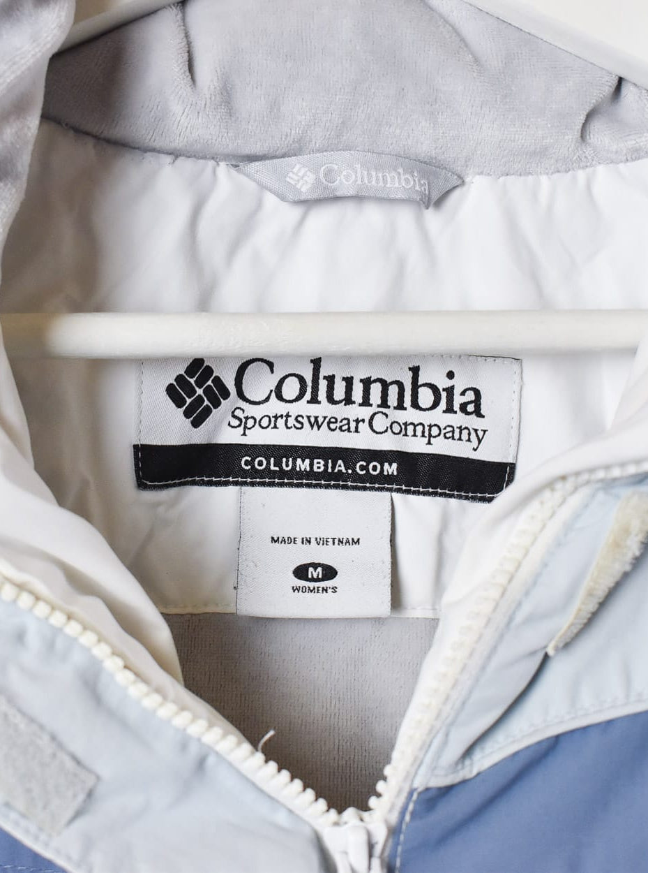BabyBlue Columbia Windbreaker Jacket - Medium Women's