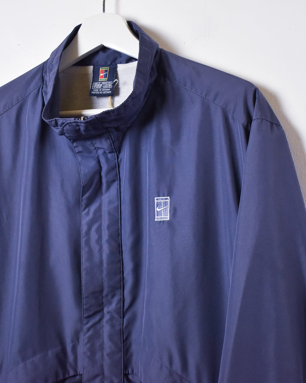 Navy Nike Challenge Court Windbreaker Jacket - Small