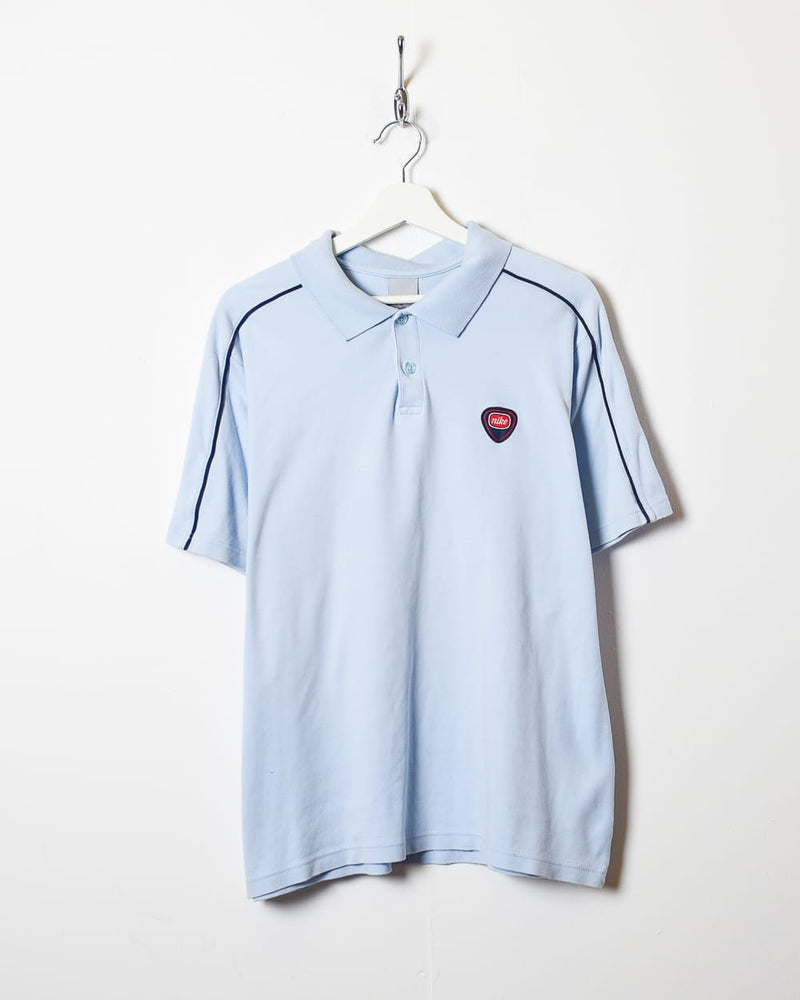 BabyBlue Nike Polo Shirt - Medium