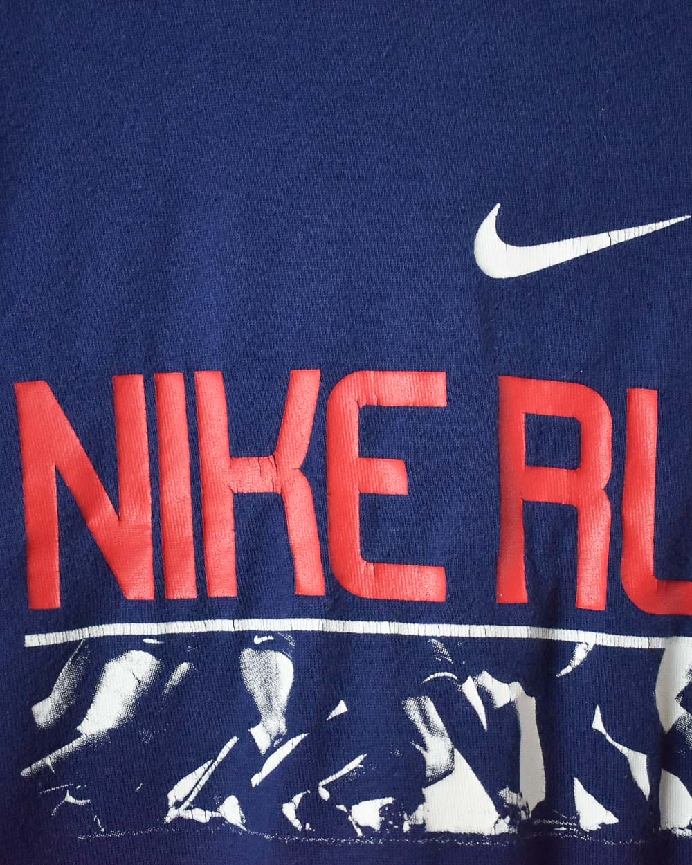 Navy Nike Rugby T-Shirt - X-Large