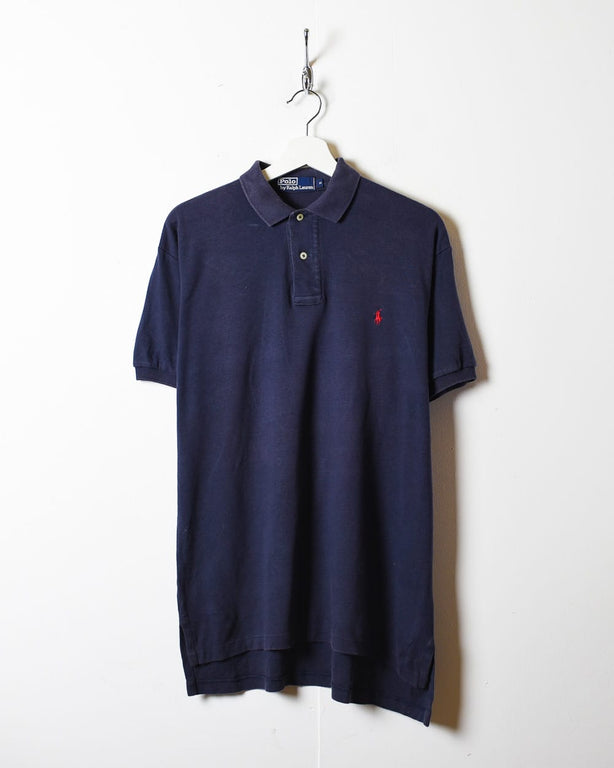 Navy Polo Ralph Lauren Polo Shirt - Large