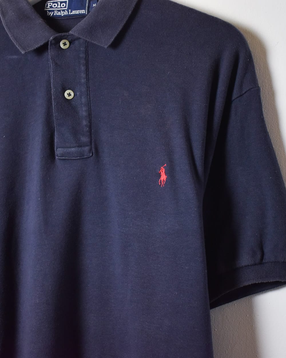Navy Polo Ralph Lauren Polo Shirt - Large