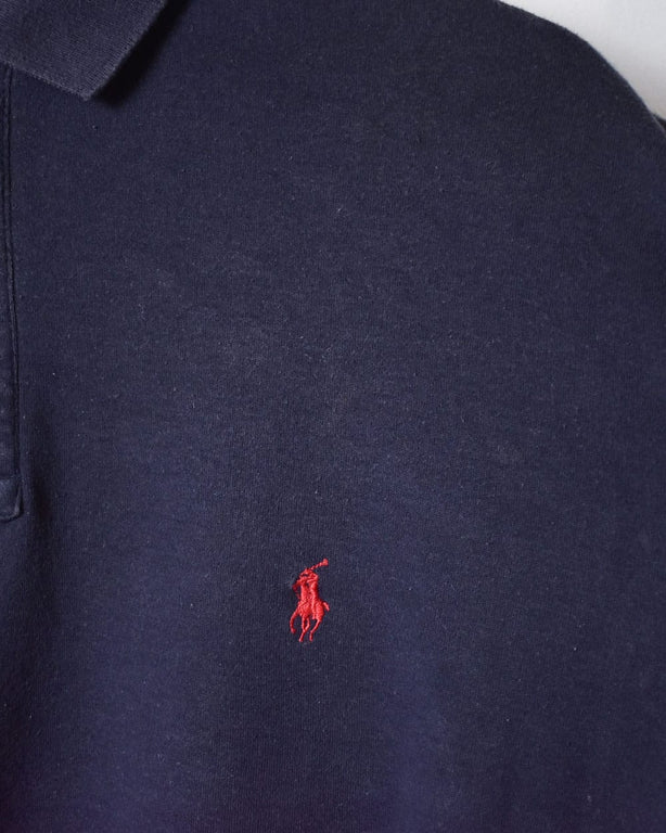 Navy Polo Ralph Lauren Polo Shirt - Large