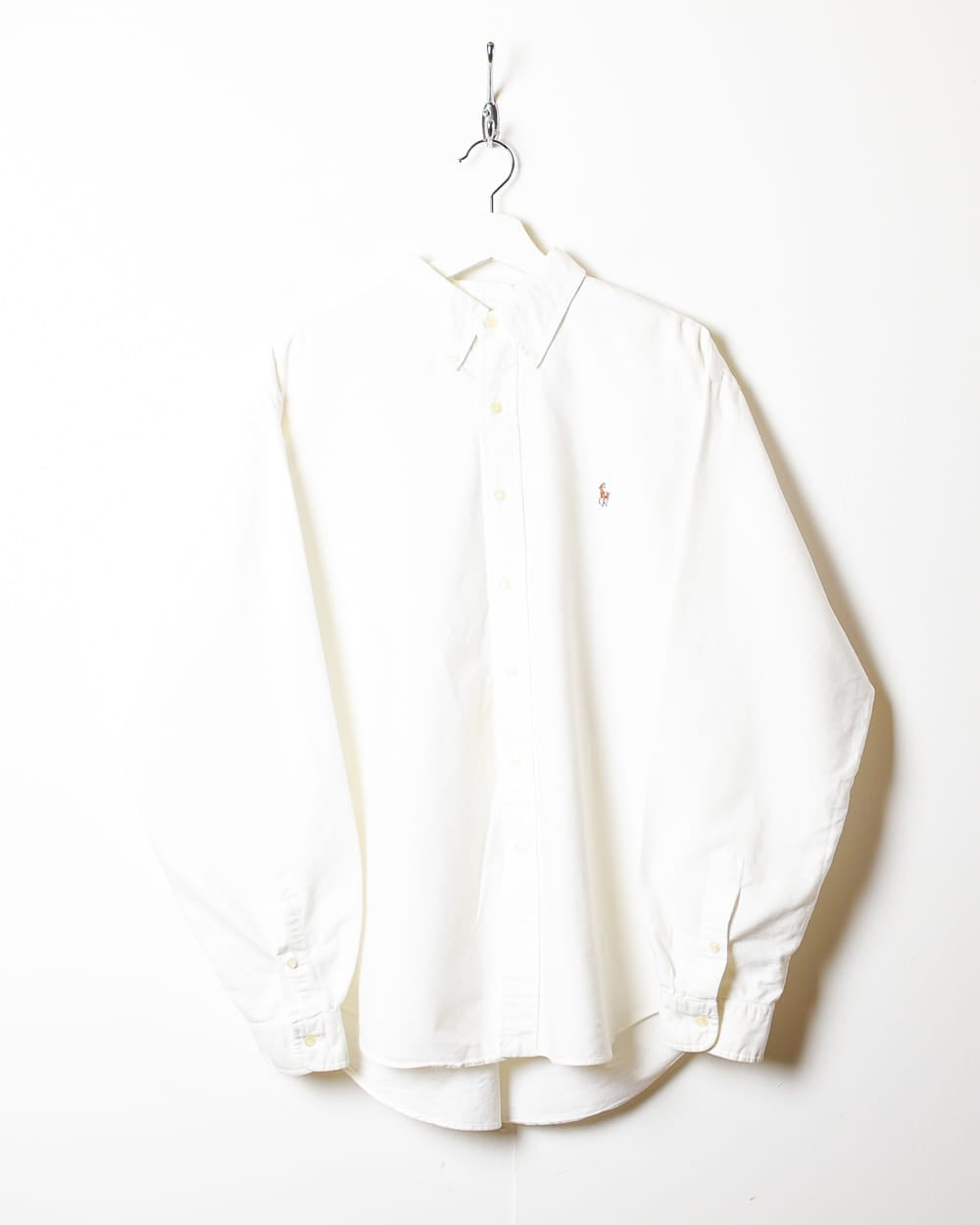 Vintage 90s White Polo Ralph Lauren Shirt - XX-Large Cotton