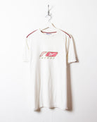 White Reebok T-Shirt - Large