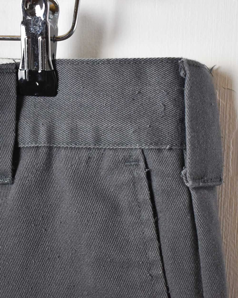 Grey Dickies Slim Fit Trousers - W36 L31