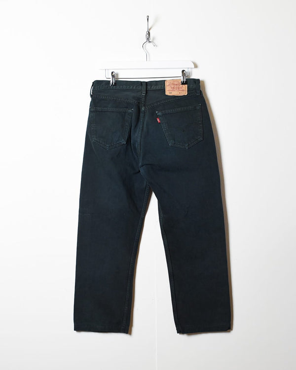 Black Levi's 501 Jeans - W32 L27