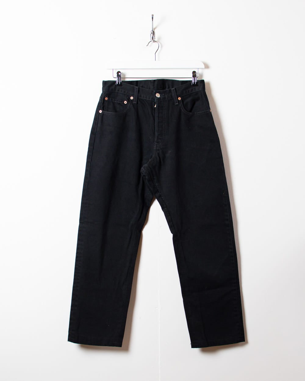 Vintage 90s Black Levi's 517 Jeans - W30 L29 Cotton – Domno Vintage