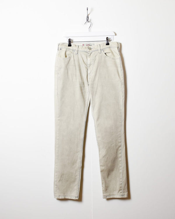 Neutral Levi's 519 Slim Trousers - W36 L32