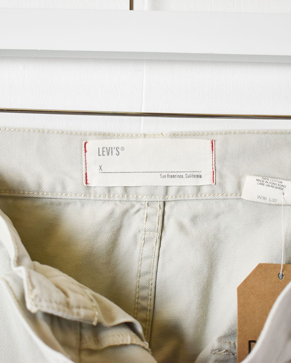 Neutral Levi's Cargo Jeans - W36 L31