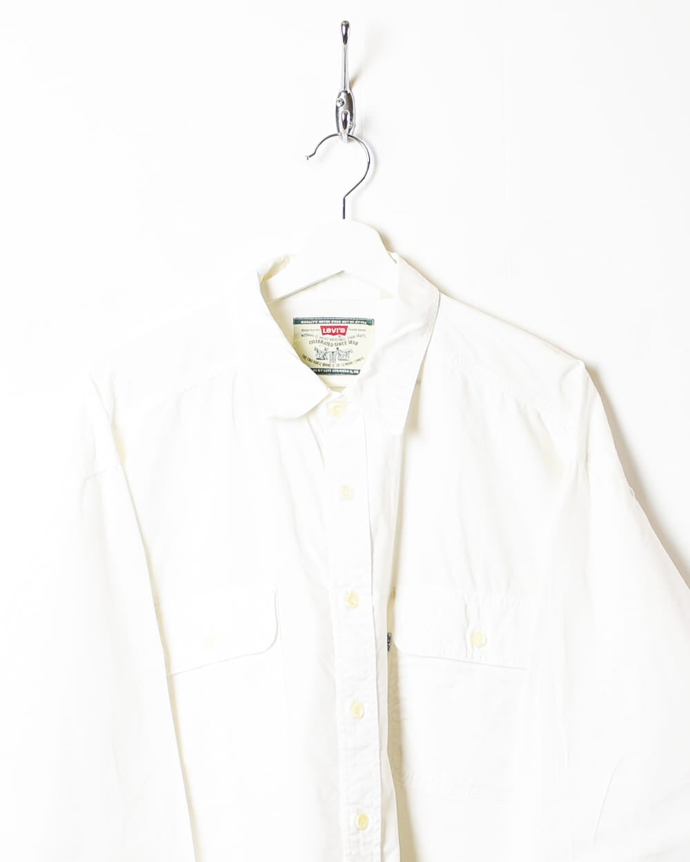 White Levi's Shirt - X-Large