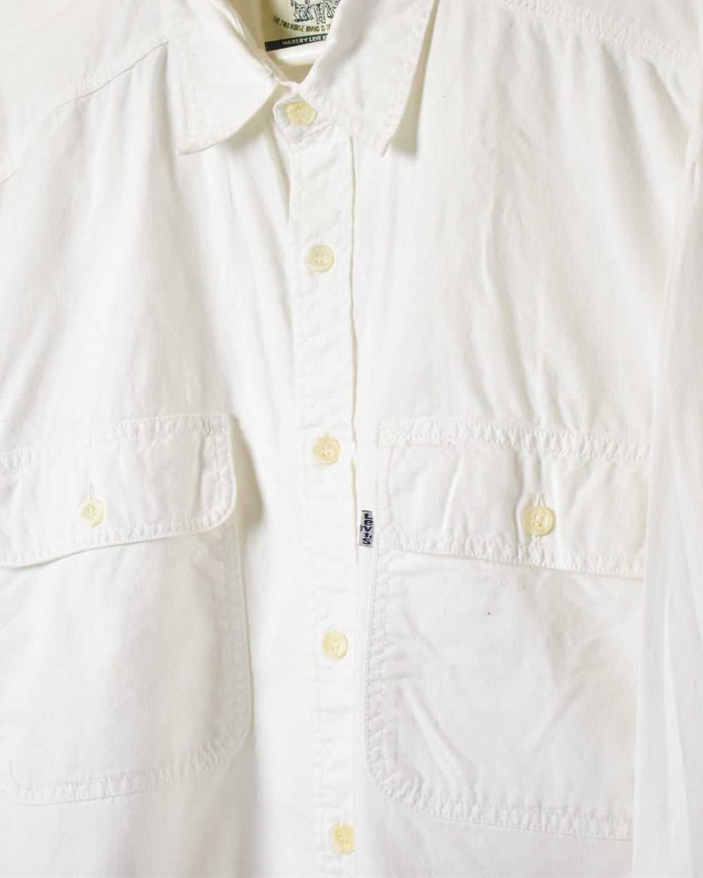White Levi's Shirt - X-Large