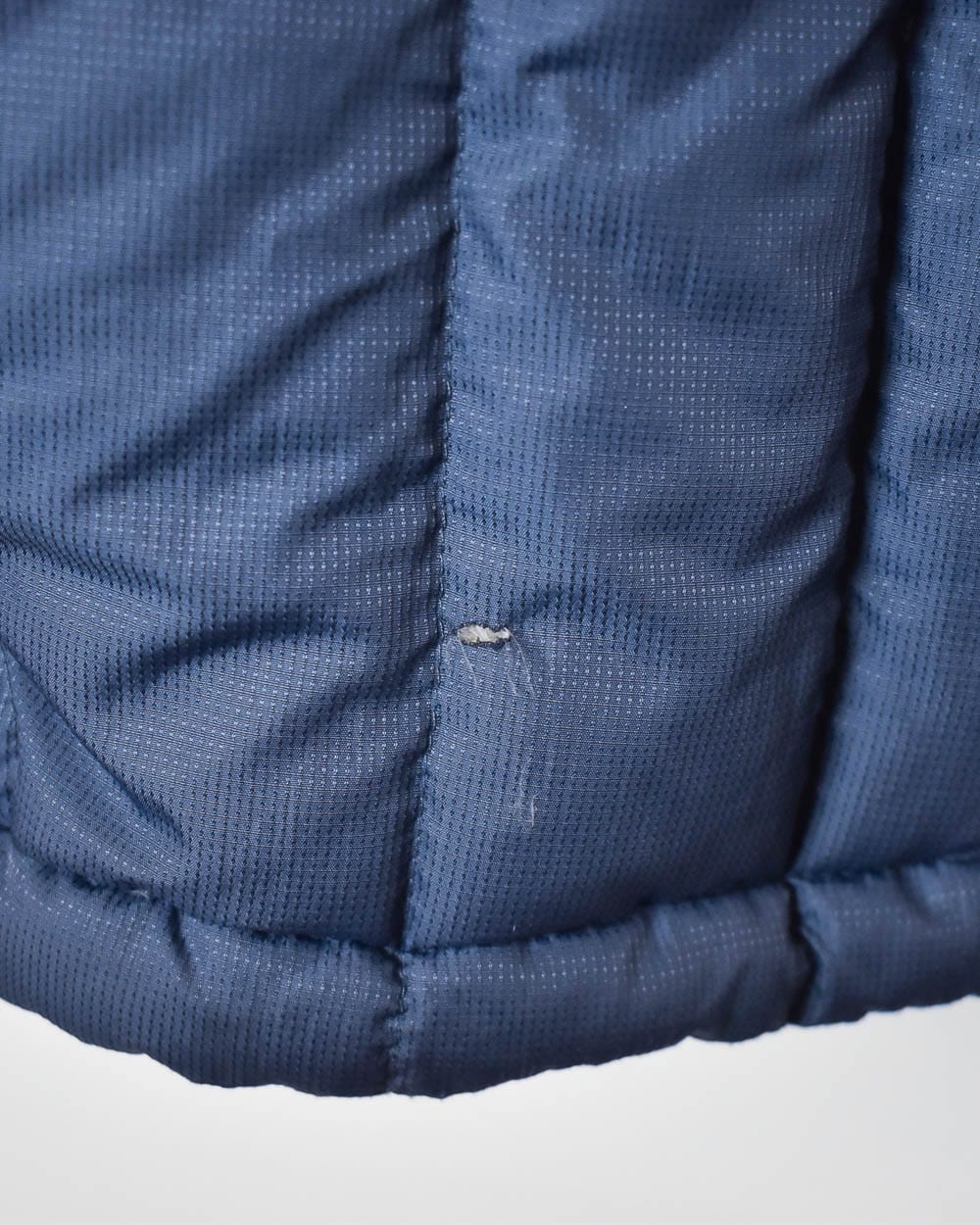 Blue Nike Hooded Puffer Jacket - Medium