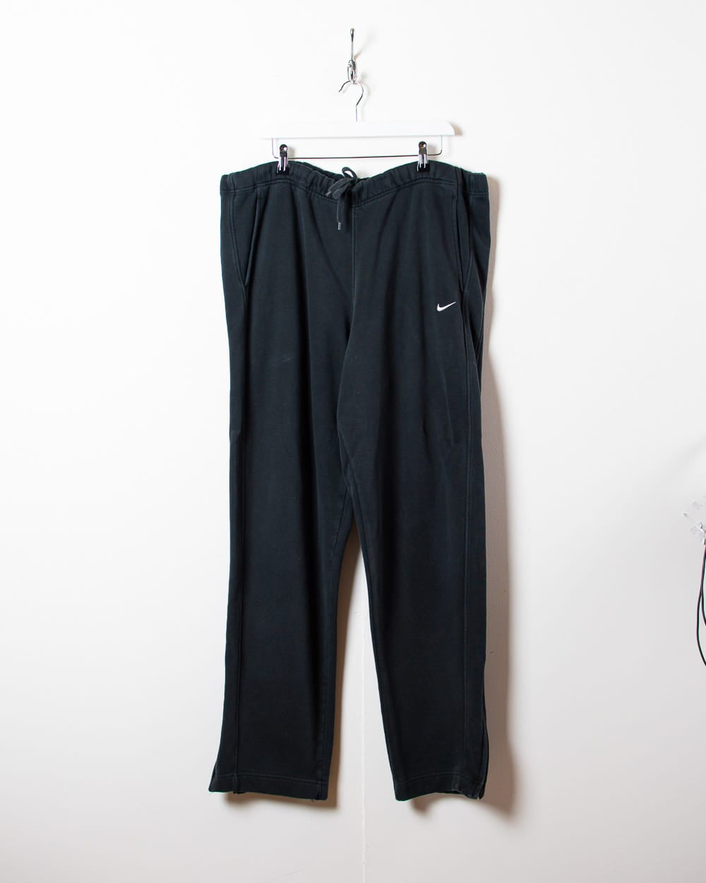 Black Nike Tracksuit Bottoms - X-Large