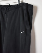 Black Nike Tracksuit Bottoms - X-Large