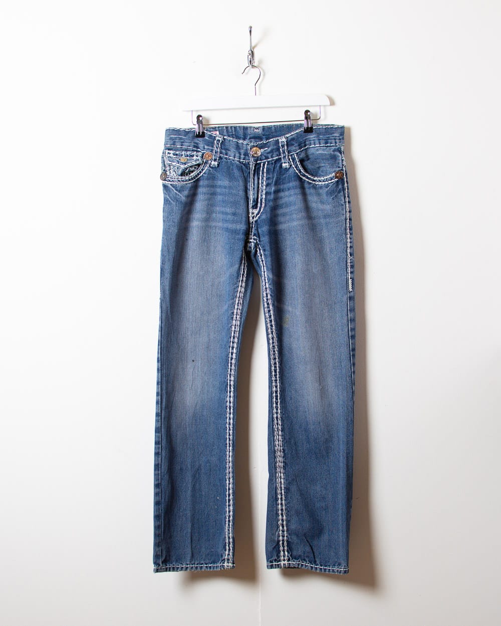 Blue True Religion Women's Jeans - W34 L32