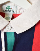 Red Lacoste Rugby Shirt - Large