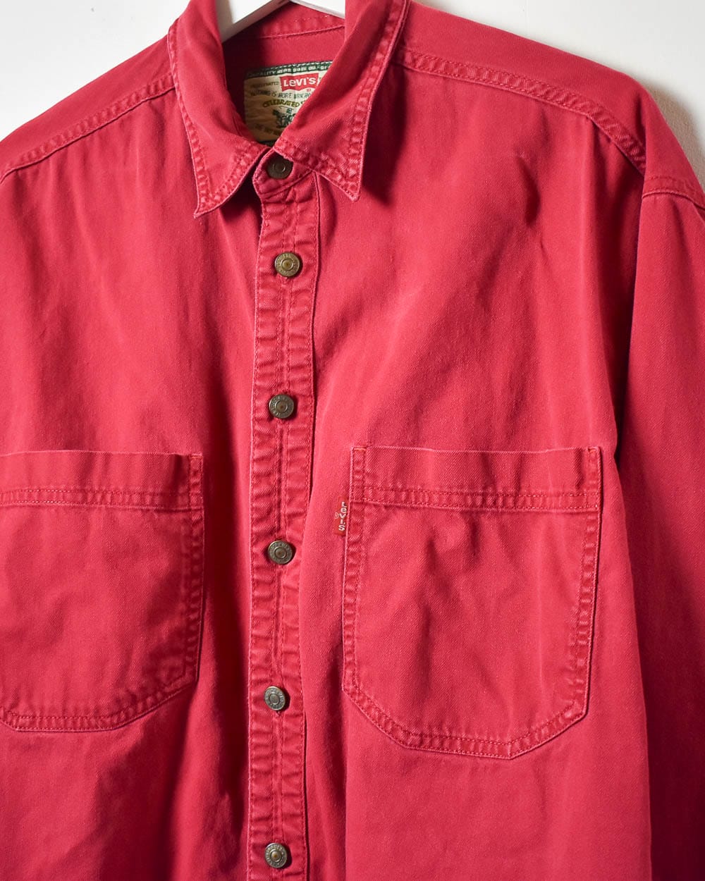 Red Levi's Shirt - Medium