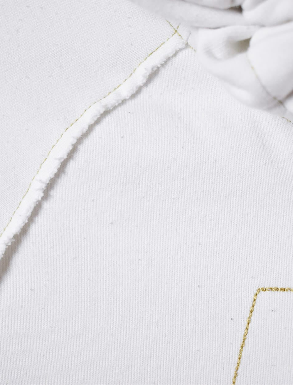 White Nike Sportswear Zip-Through Hoodie - Small Women's