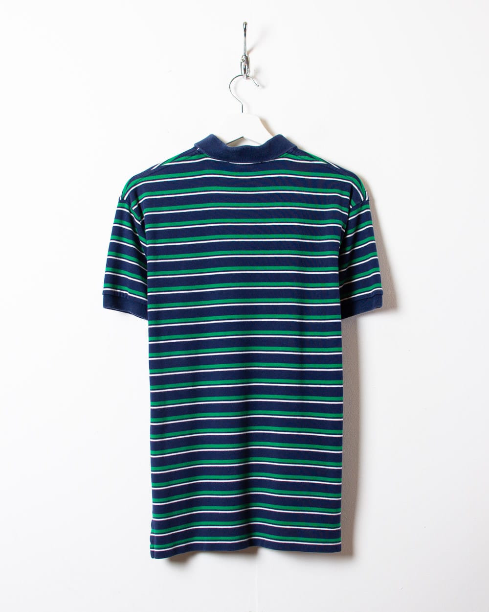Green Polo Ralph Lauren Striped Polo Shirt - Small