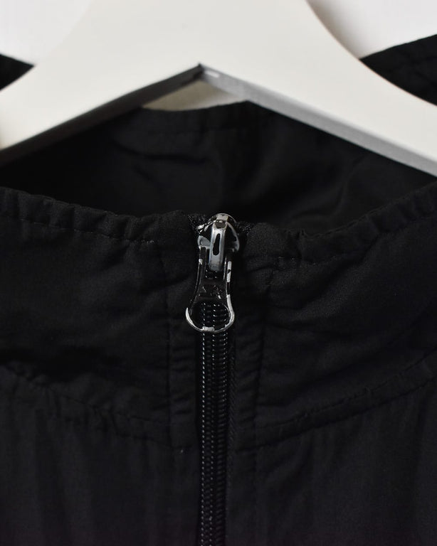 Black Starter Windbreaker Jacket - Large