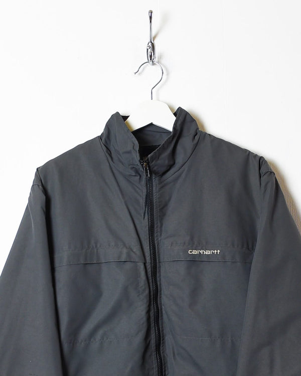 Grey Carhartt Fleece Lined Jacket - Medium