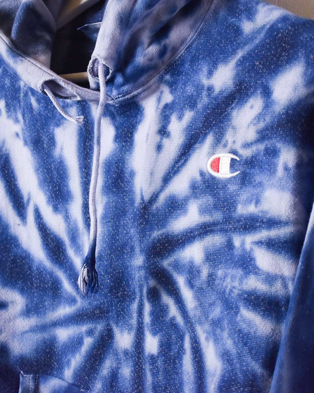 Champion reverse weave store tie dye hoodie