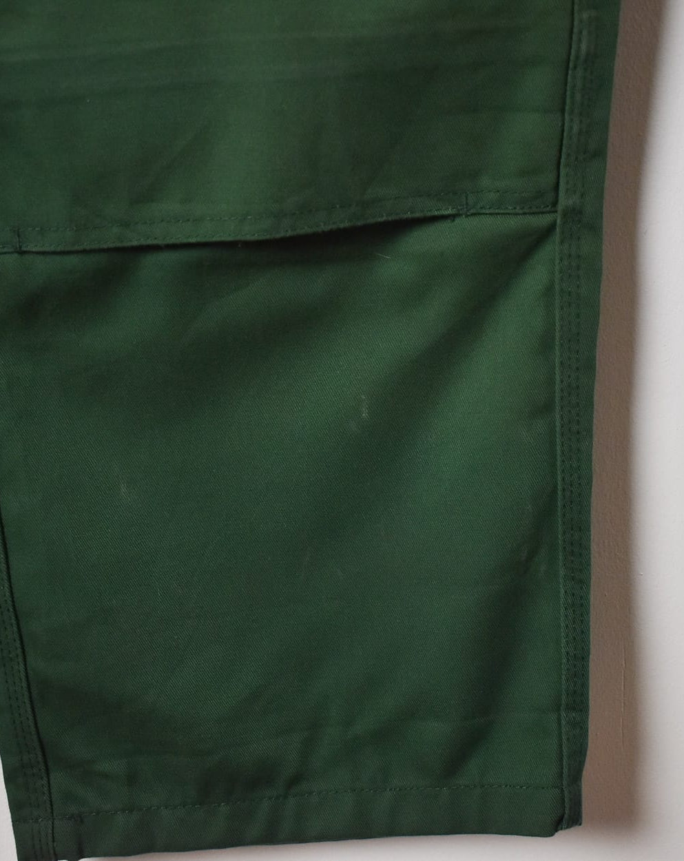 Green Dickies Workwear Double Knee Cargo Trousers - W40 L32