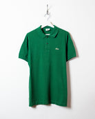 Green Lacoste Polo Shirt - Large