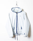 BabyBlue Nike Hooded Windbreaker Jacket - Medium Women's