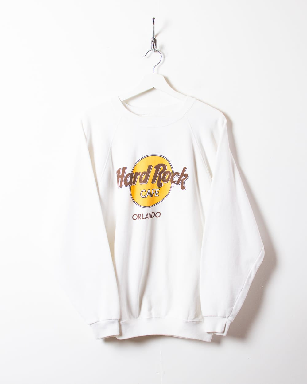 White Hard Rock Cafe Orlando Sweatshirt - Small