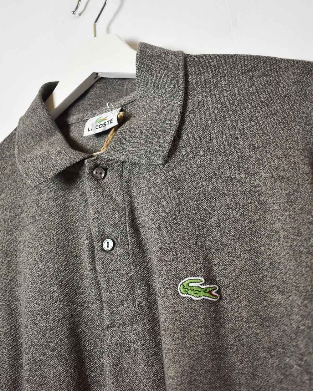Lacoste Long Sleeved Polo Shirt - X-Large - Domno Vintage 