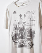 White California Motorbikes T-Shirt - Large