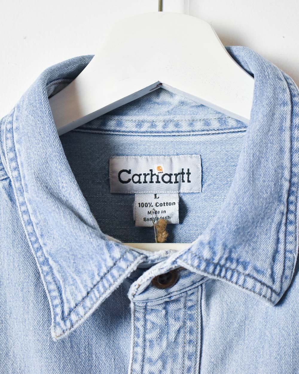 BabyBlue Carhartt Denim Shirt - Large