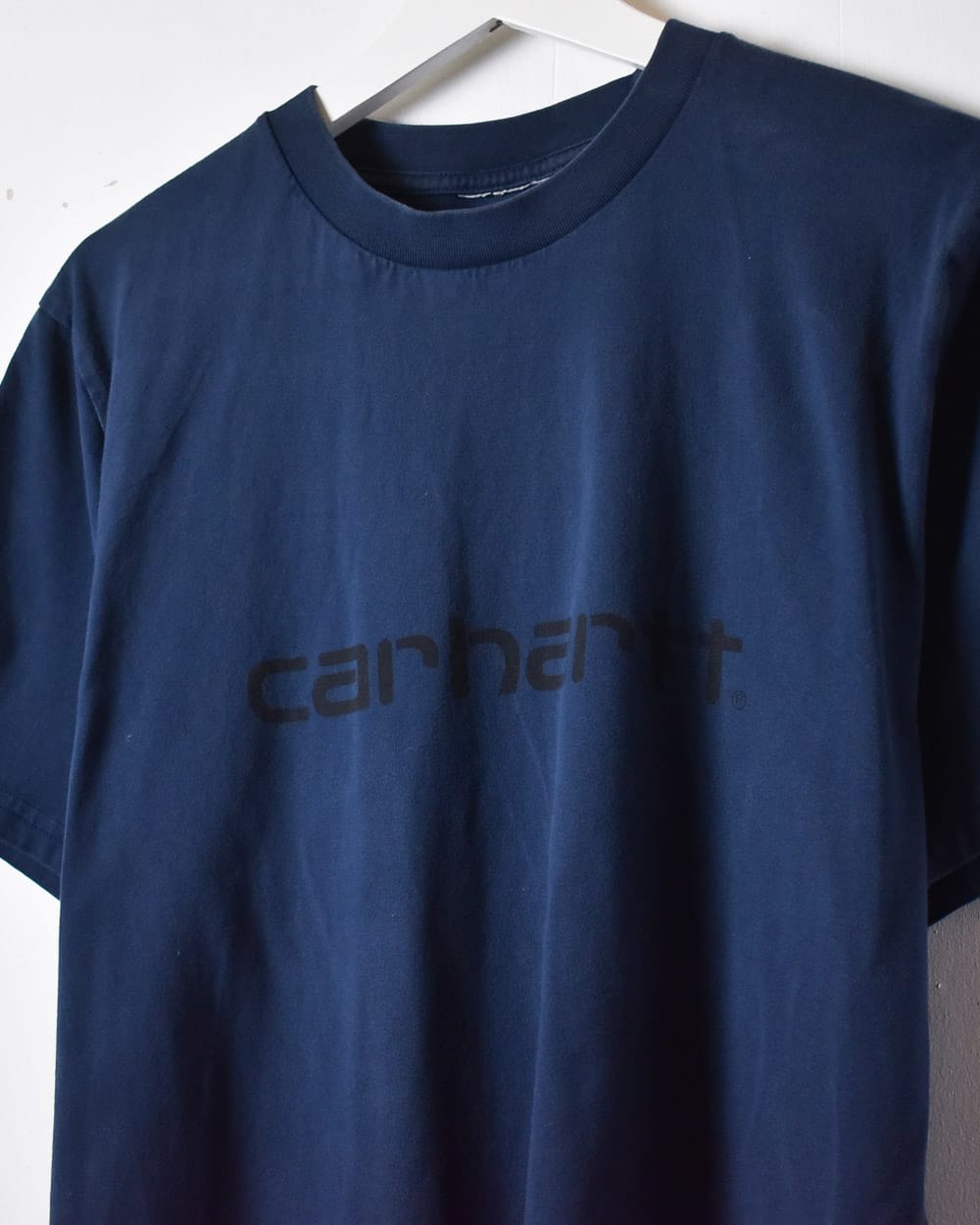 Navy Carhartt T-Shirt - Large