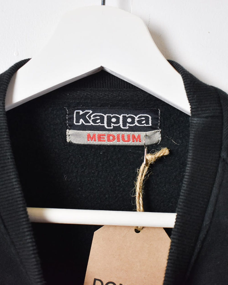 Vintage 90s Black Kappa - Small Cotton– Domno Vintage