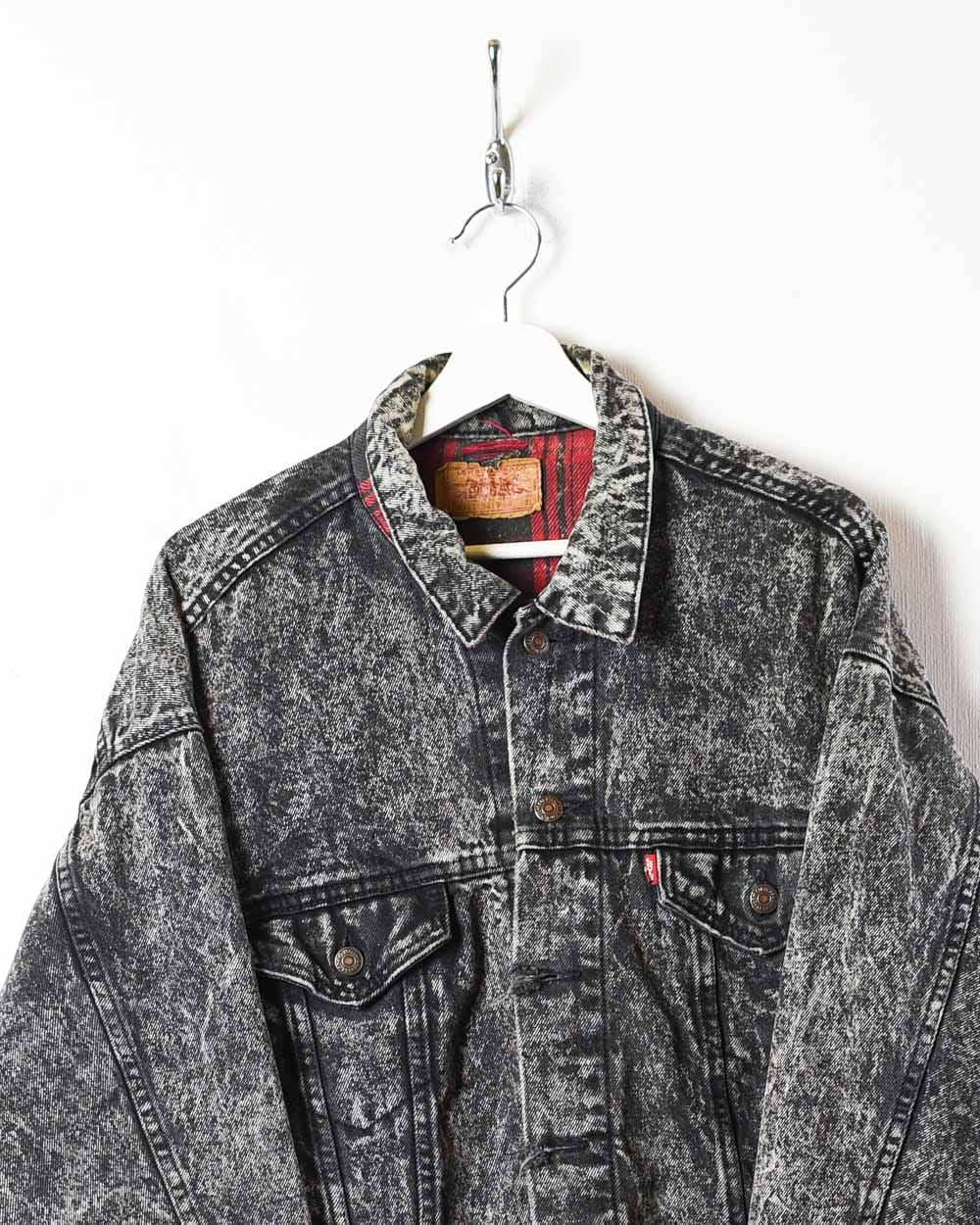 Levi s Acid Washed Denim Jacket X Large