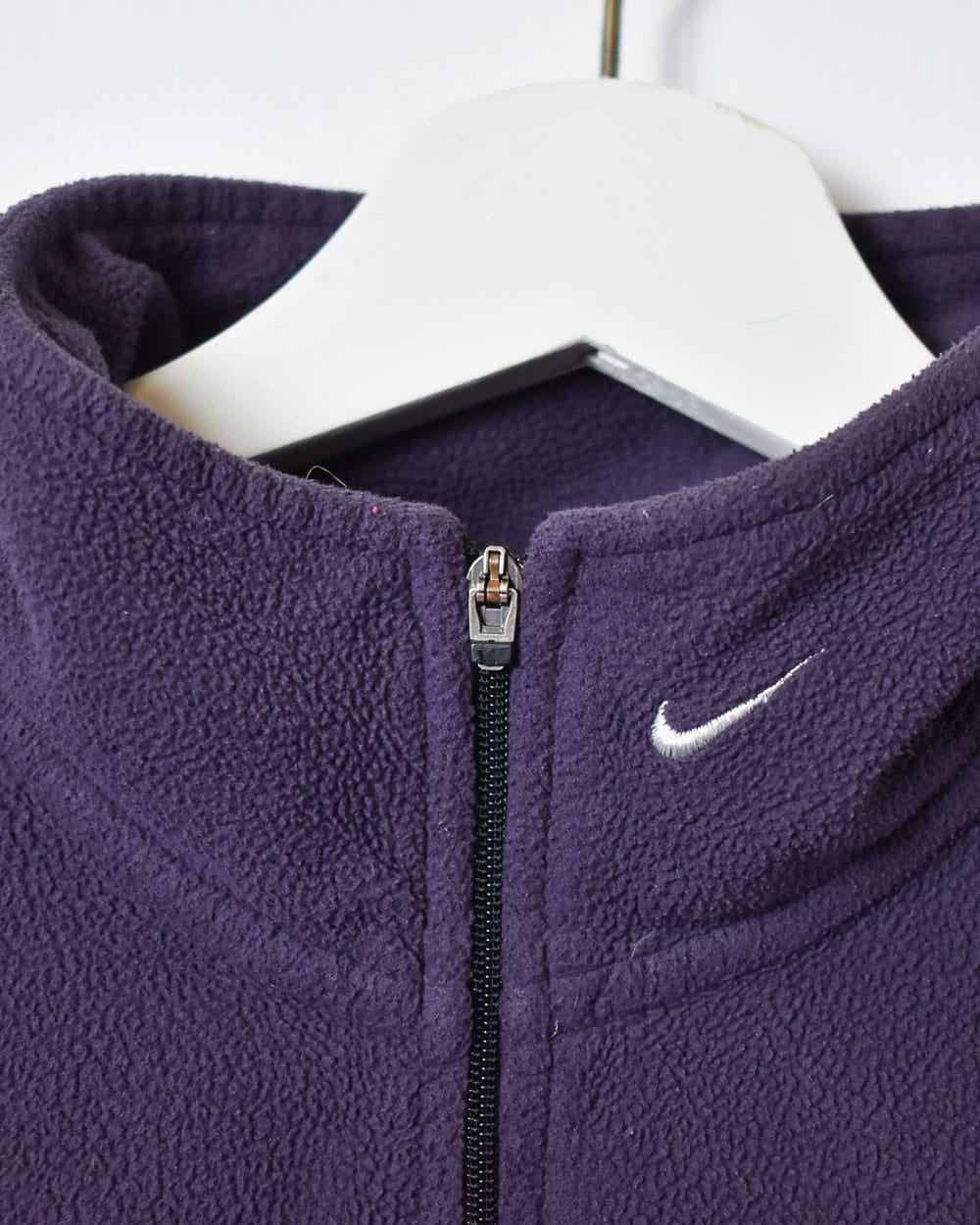 Purple Nike 1/4 Zip Fleece - Small Women's