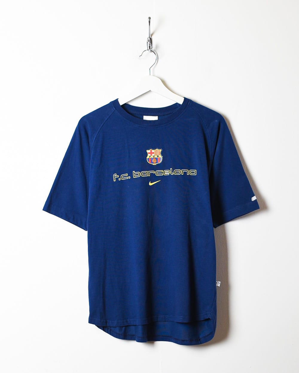 Navy Nike FC Barcelona T-Shirt - Small