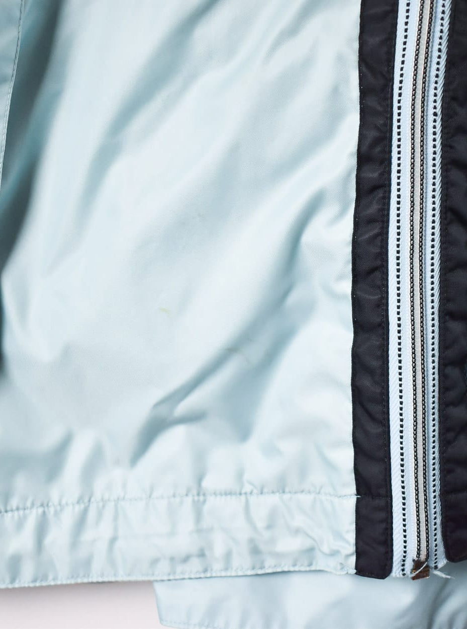 BabyBlue Nike Hooded Windbreaker Jacket - Medium Women's