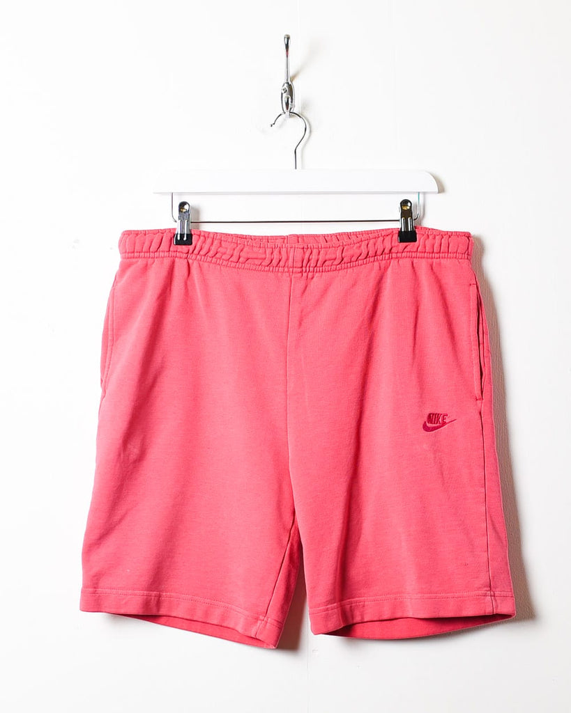 pink cotton nike shorts