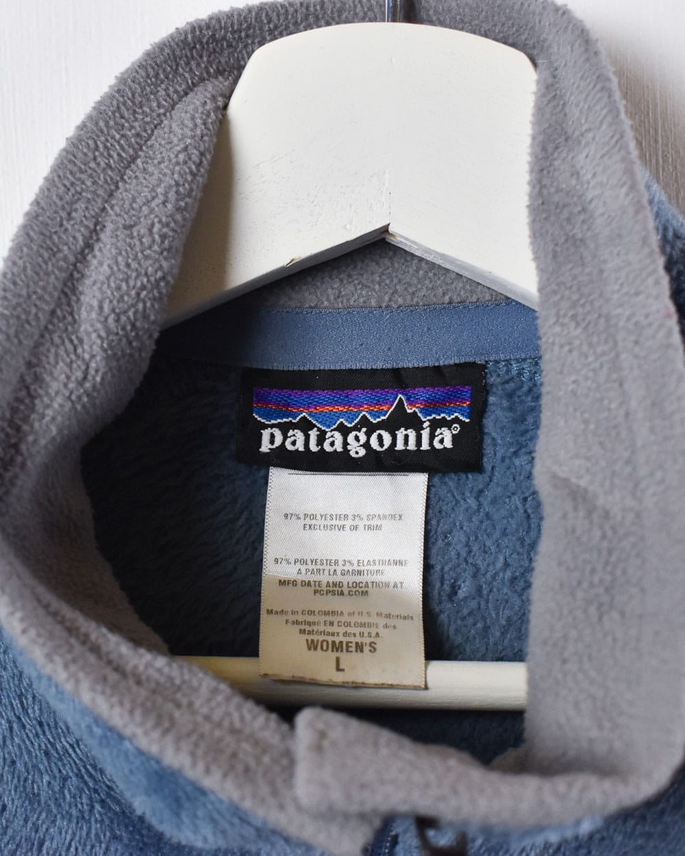 Blue Patagonia Fleece - Large Women's