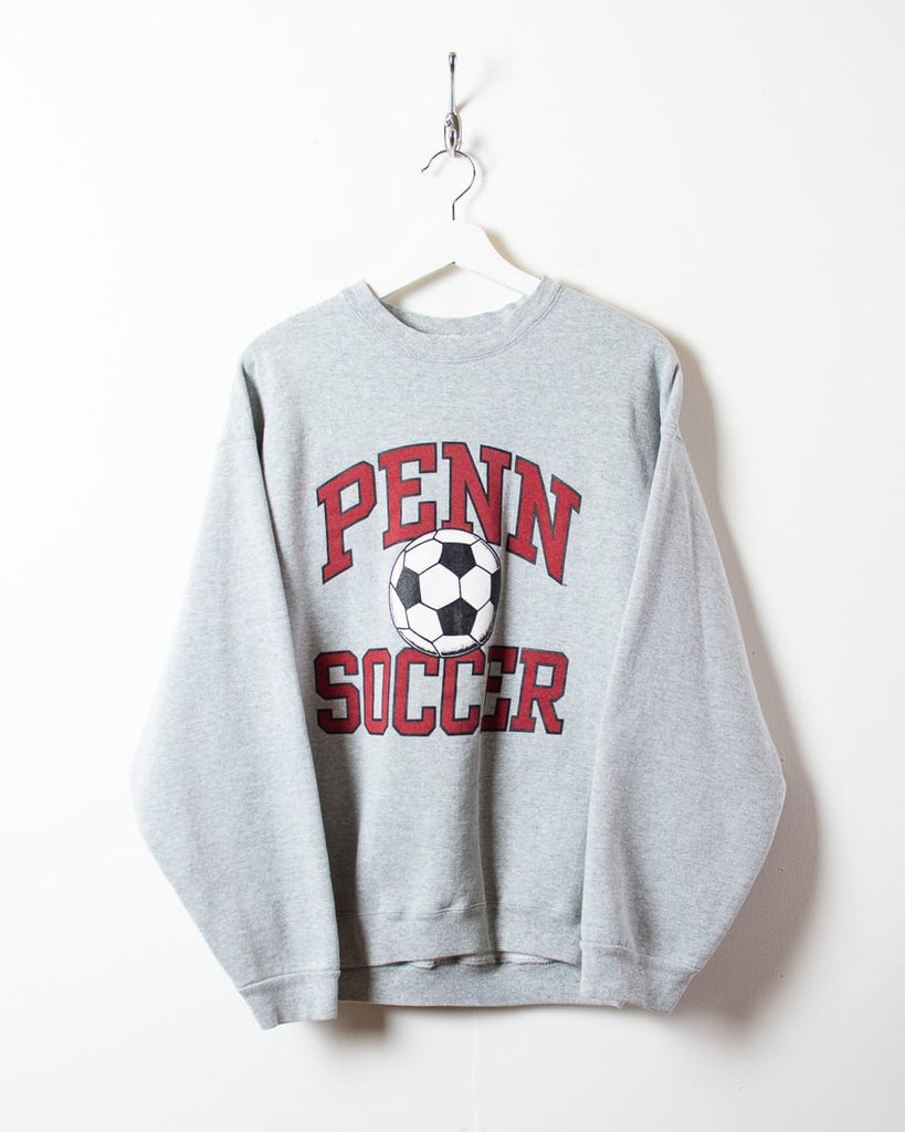 Penn State Nike Retro Football Crew Sweatshirt in White