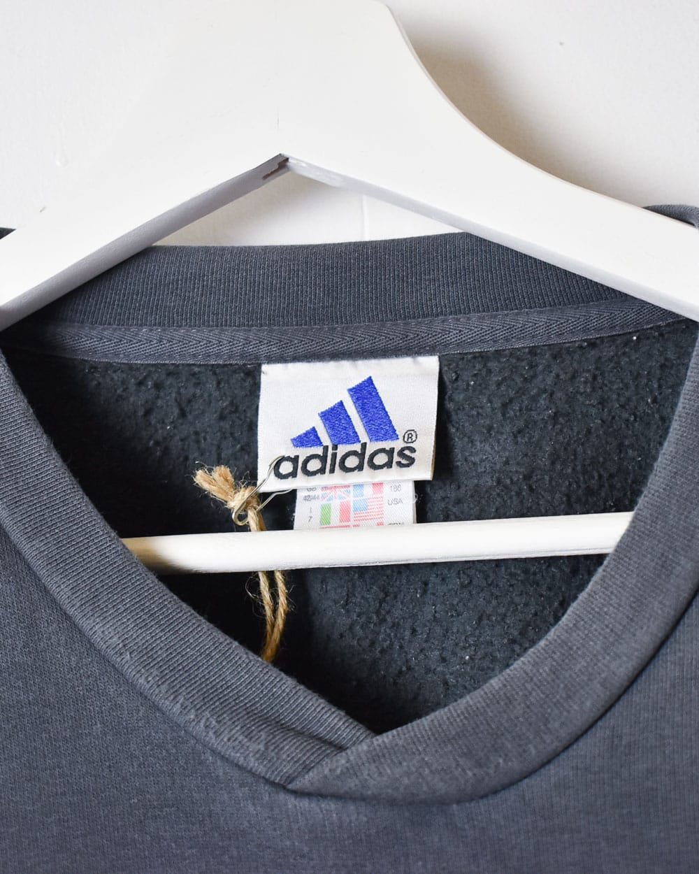 Grey Adidas Sweatshirt - Large