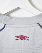 Stone Umbro Sweatshirt - Small