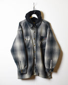 Grey Dickies Quilted Flannel Overshirt - XX-Large