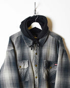 Grey Dickies Quilted Flannel Overshirt - XX-Large