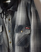 Grey Dickies Quilted Flannel Overshirt - XX-Large